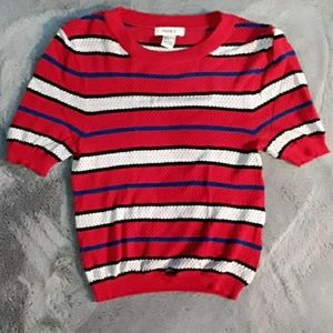 Stripped mesh top - comes with free item